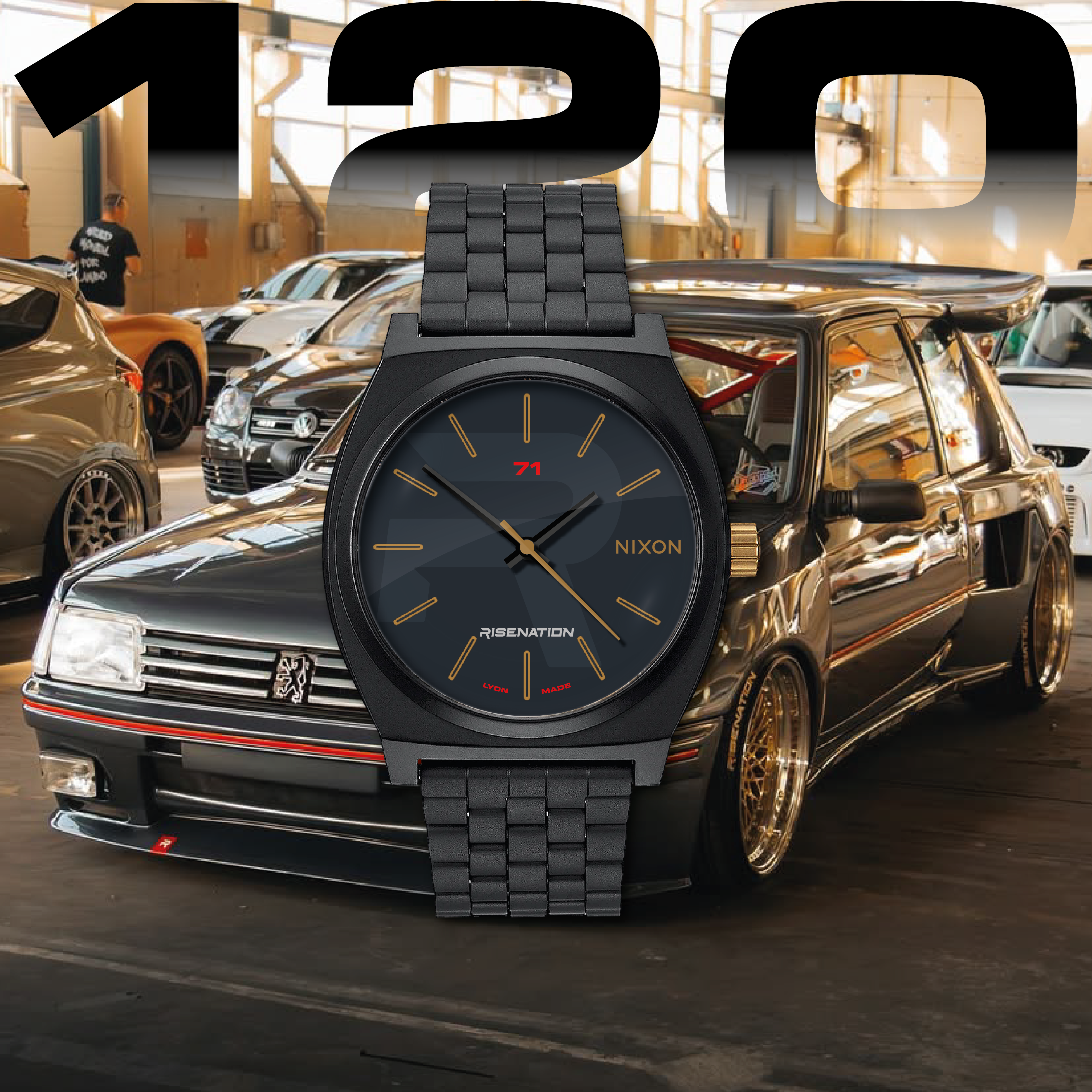 NIXON minimal the time teller Risenation