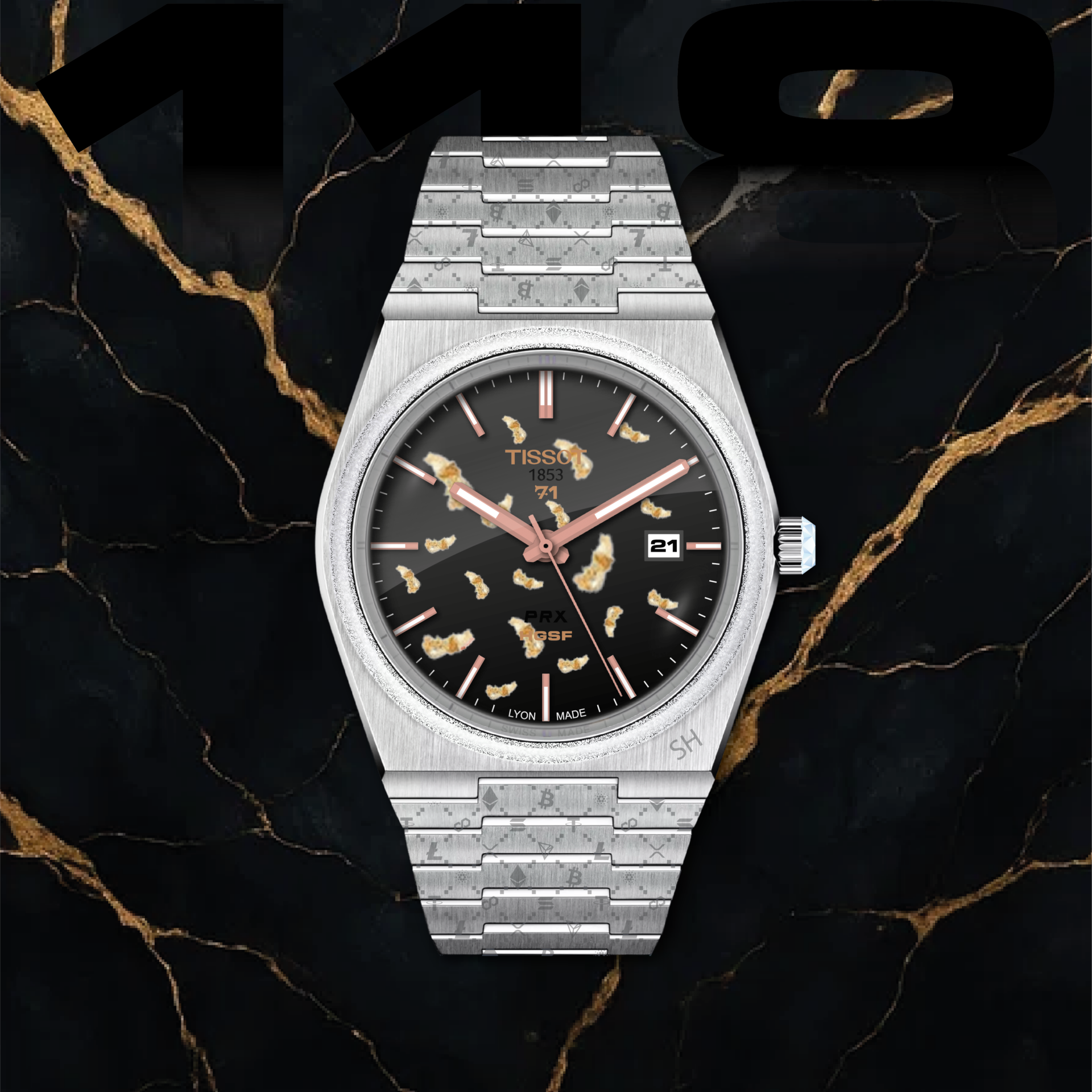 Tissot prx T1372101103100 hugo
